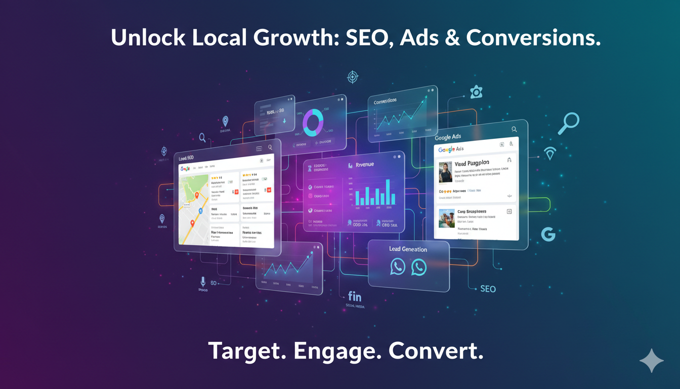 How Local SEO, Google Ads & Conversion Optimization Drive Real Leads