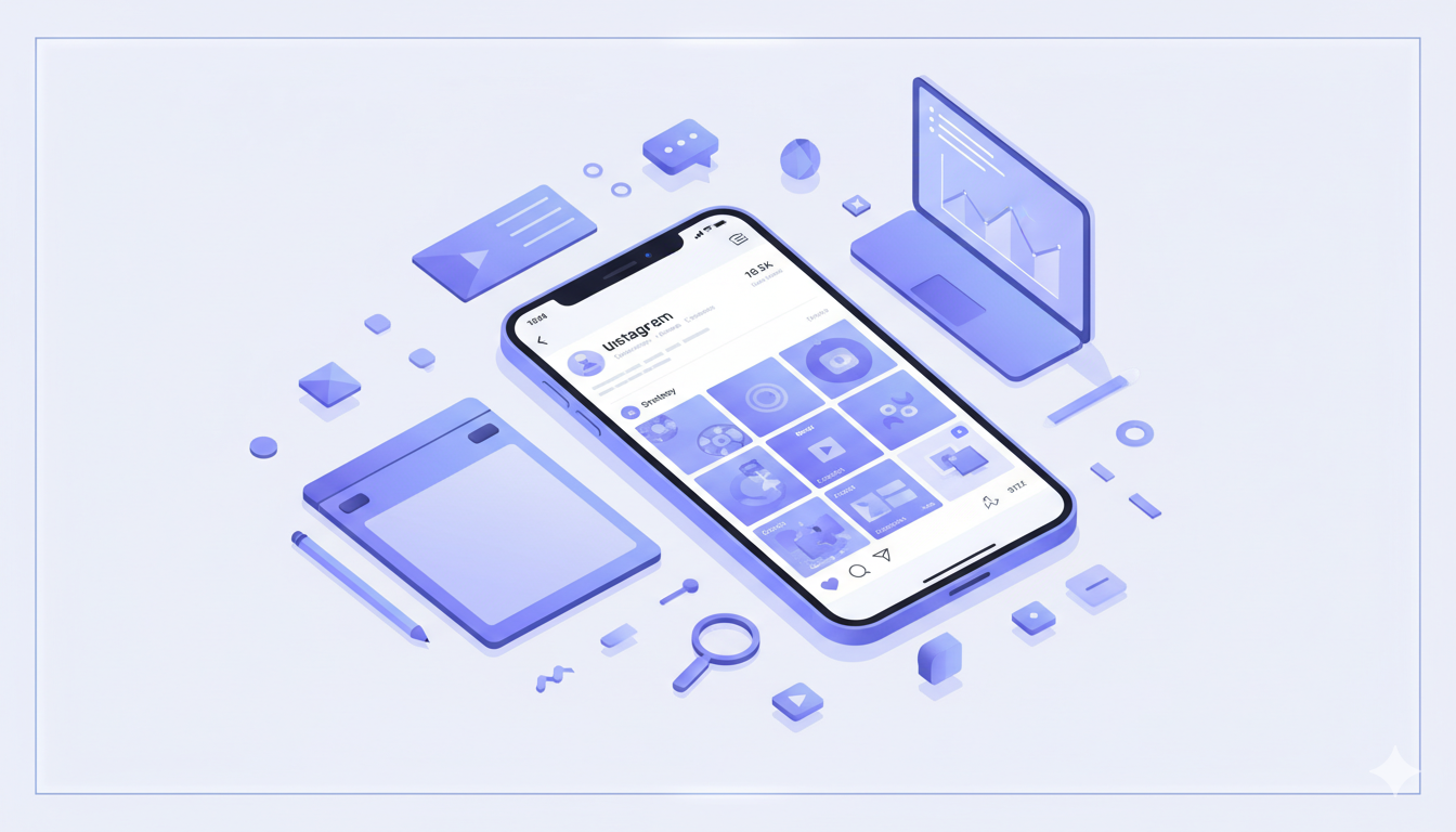 An Illustration of instagram geid