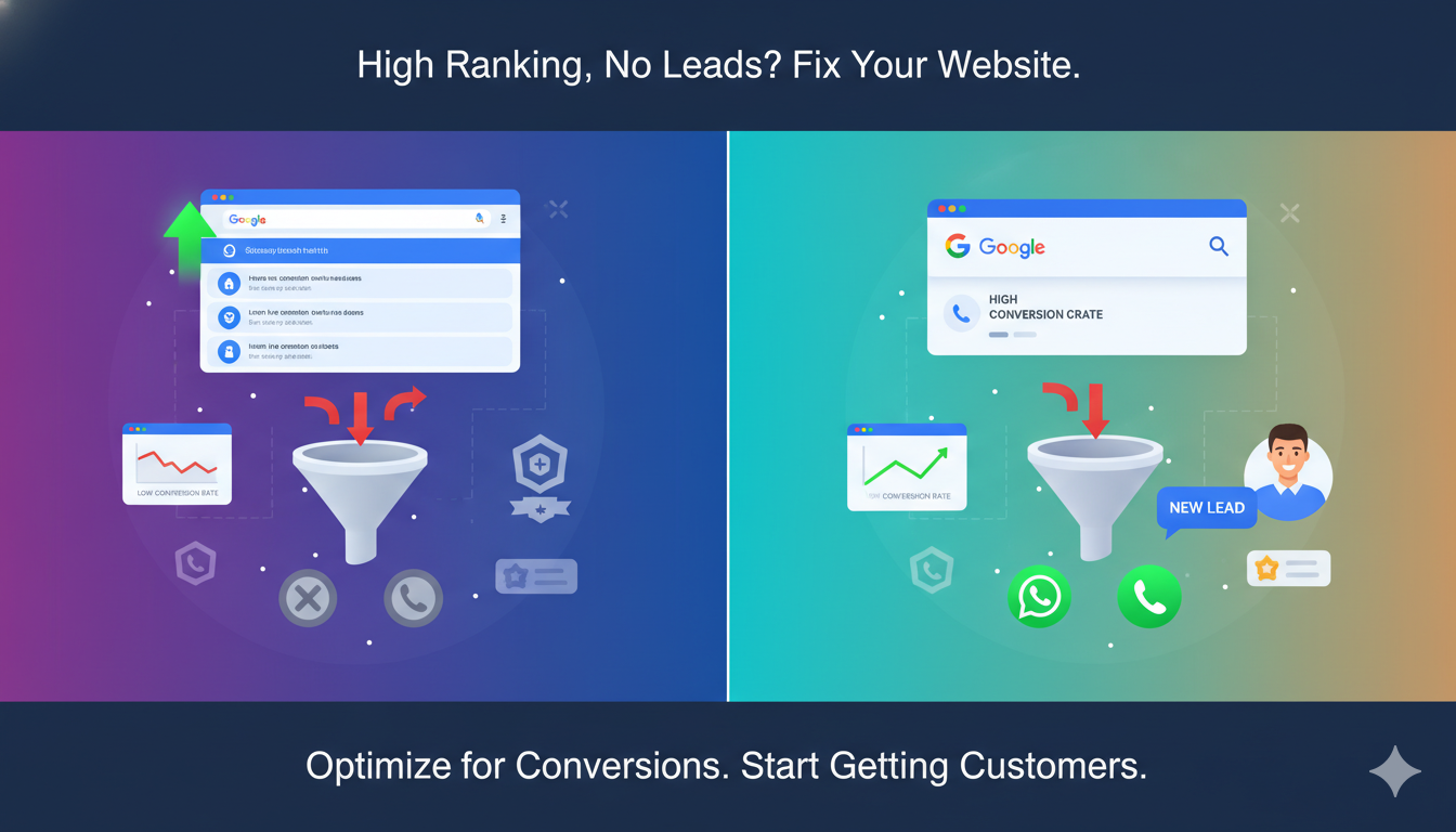 Why Your SEO Is Ranking but Not Bringing Leads (2026 Guide)