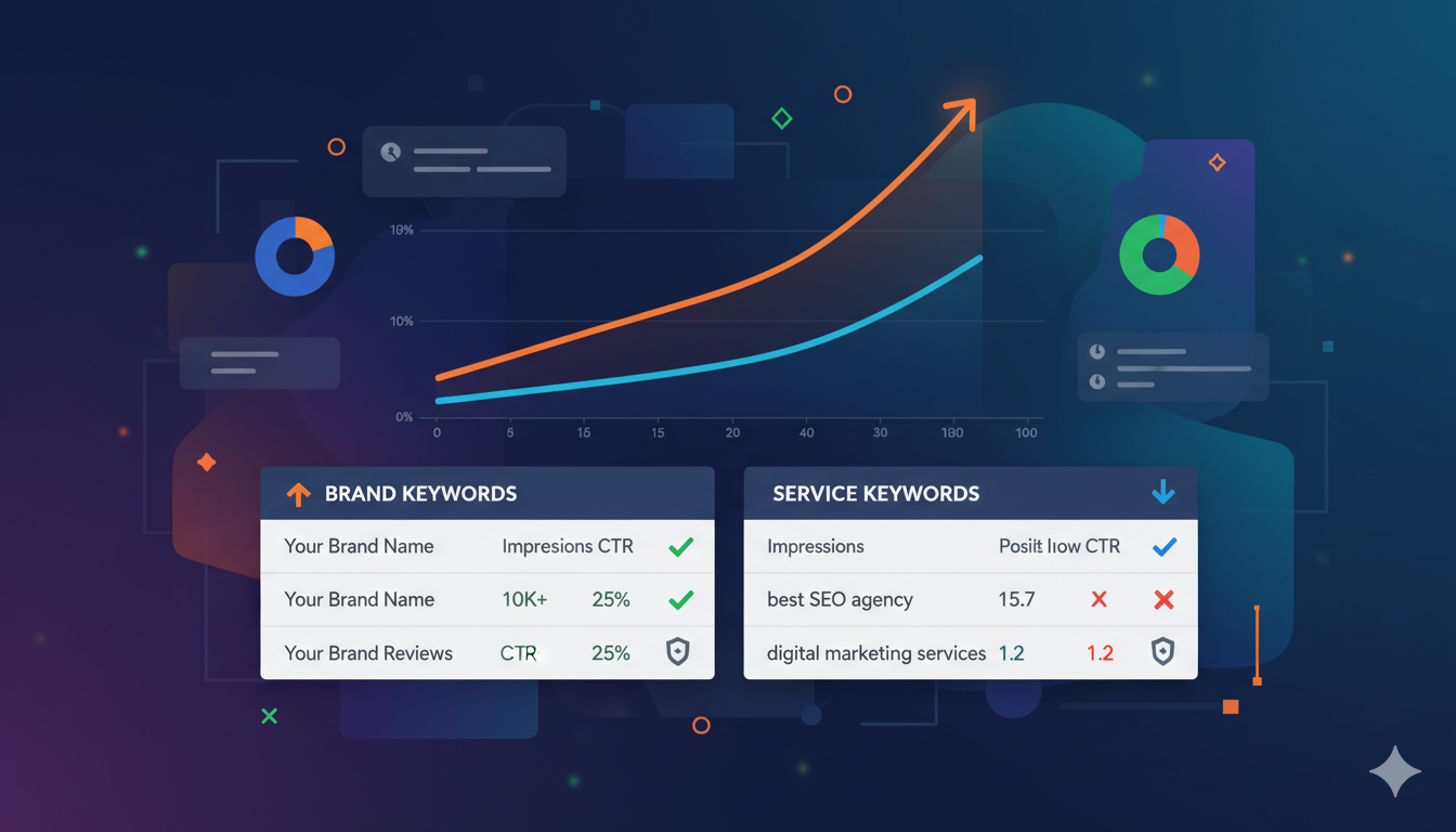 Why Brand Keywords Rank Faster Than Service Keywords in SEO (2026 Guide)