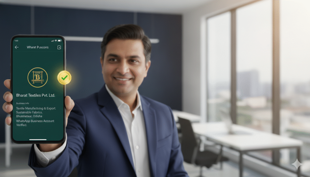 How to get WhatsApp green tick verified badge for your business in India 2026 — Prominds Digital complete guide to WhatsApp official business account verification for Indian businesses and Bhubaneswar companies