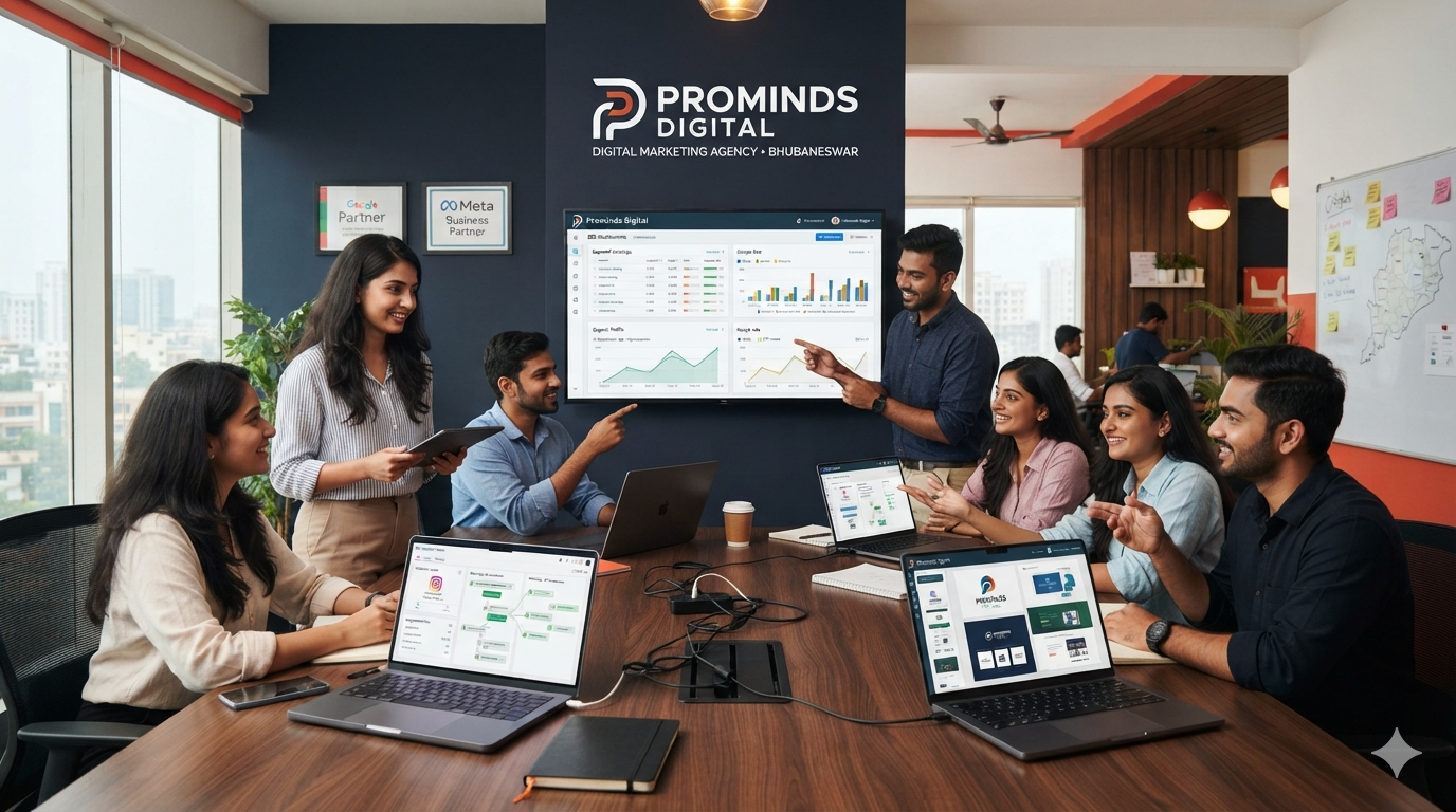 Prominds Digital — The Leading Digital Marketing Agency in Bhubaneswar in 2026